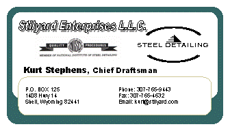 Description: Kurts BUSINESS CARD